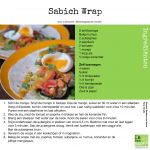 Sabich Wrap